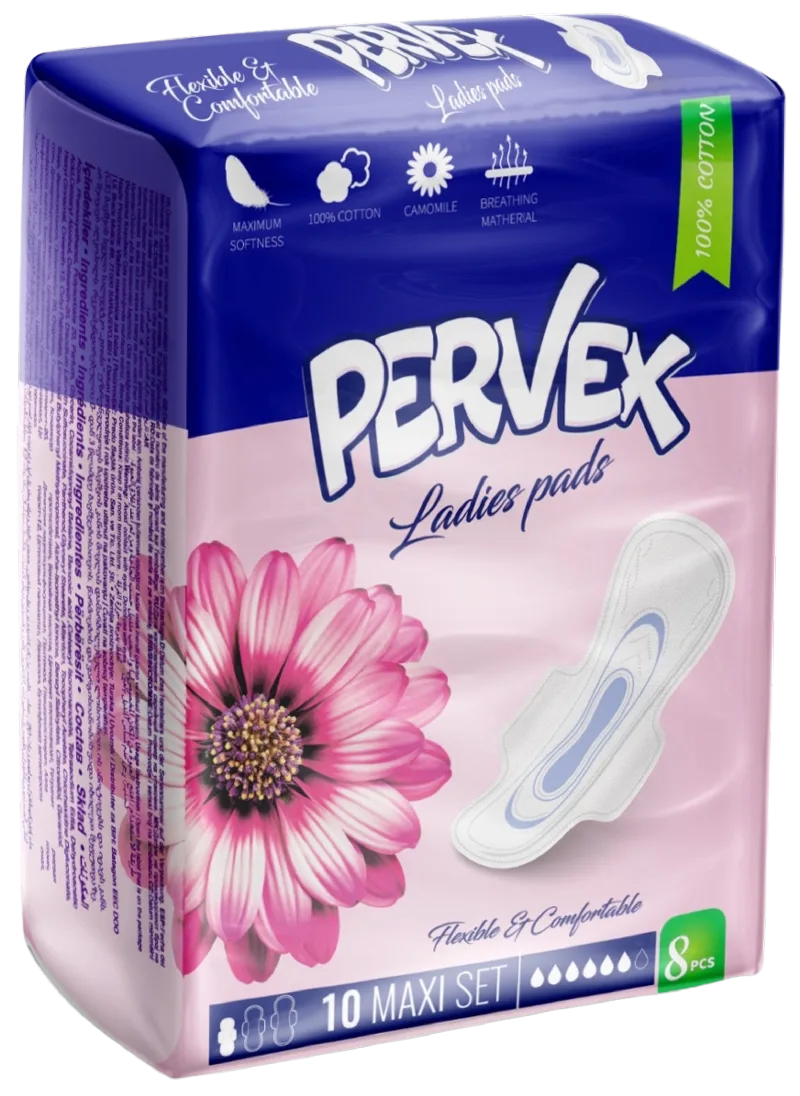Ladies Pads Normal, 10 PCS