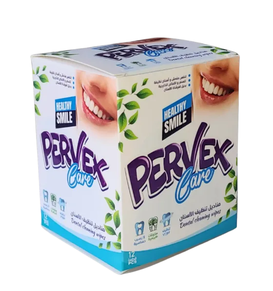 PERVEX Dental Cleaning Wipes, 12 PCS 