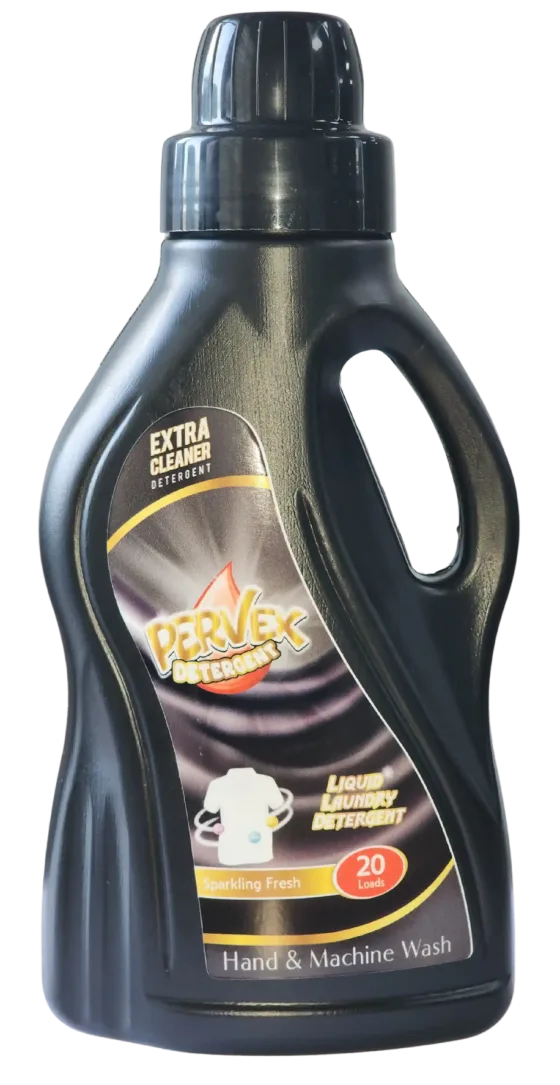 PERVEX Liquid Laundry Detergent for Black Fabrics, 1 Liter, 20 Loads