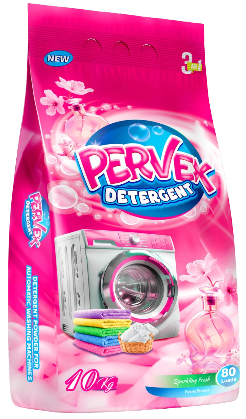 PERVEX Detergent Powder, Matic, 10 kg 