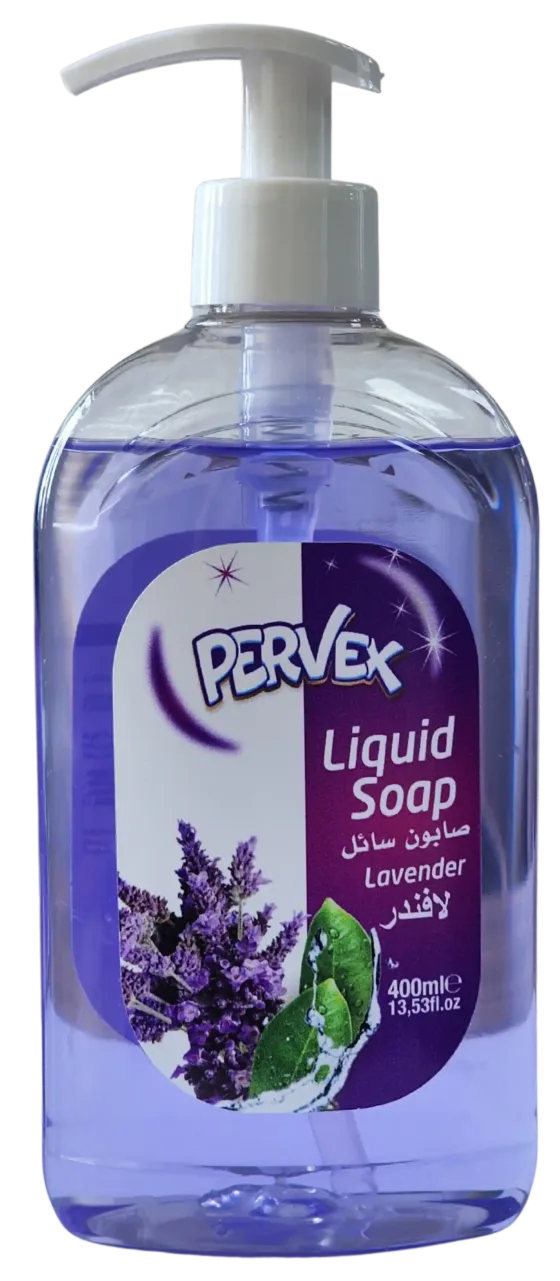 PERVEX Lavender Liquid Hand Soap, 400 ml