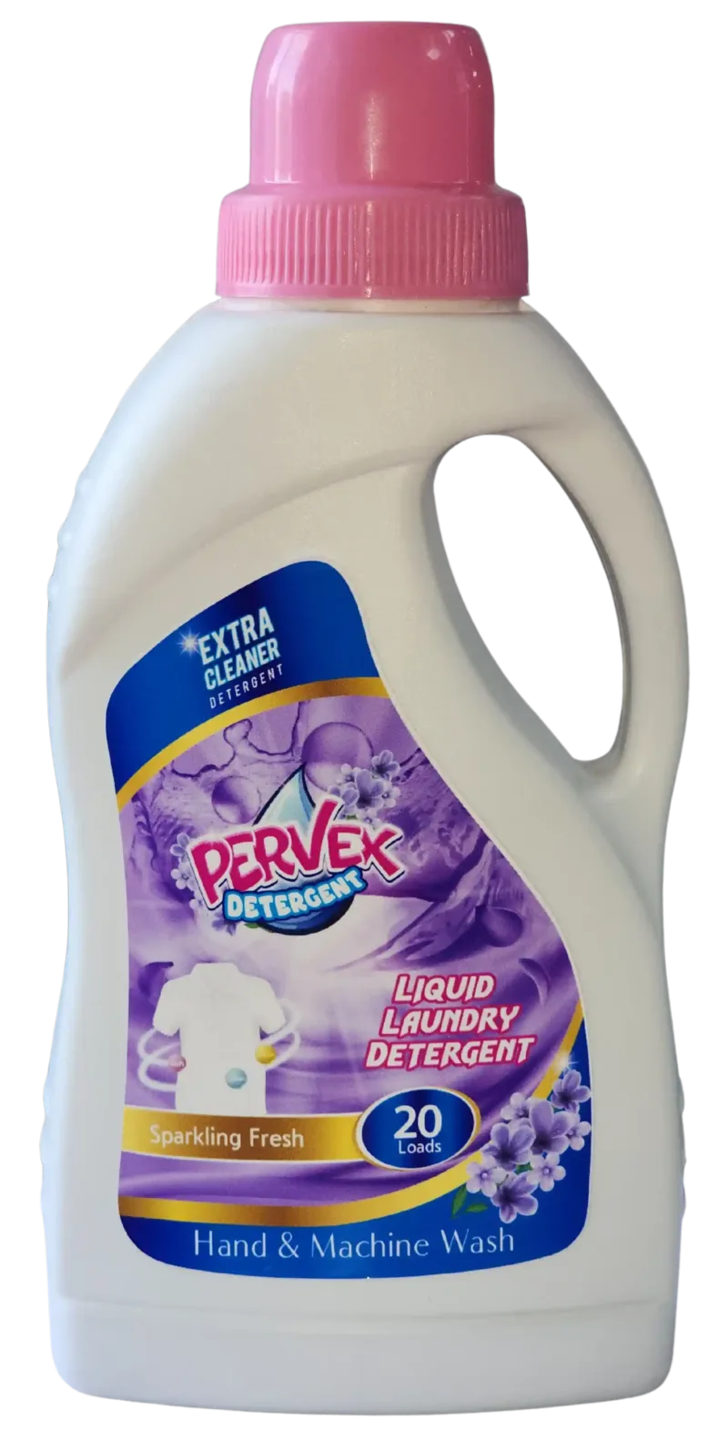 Lavender Liquid Laundry Detergent for Manual and Automatic Washing Machines, 20 Loads, 1 L