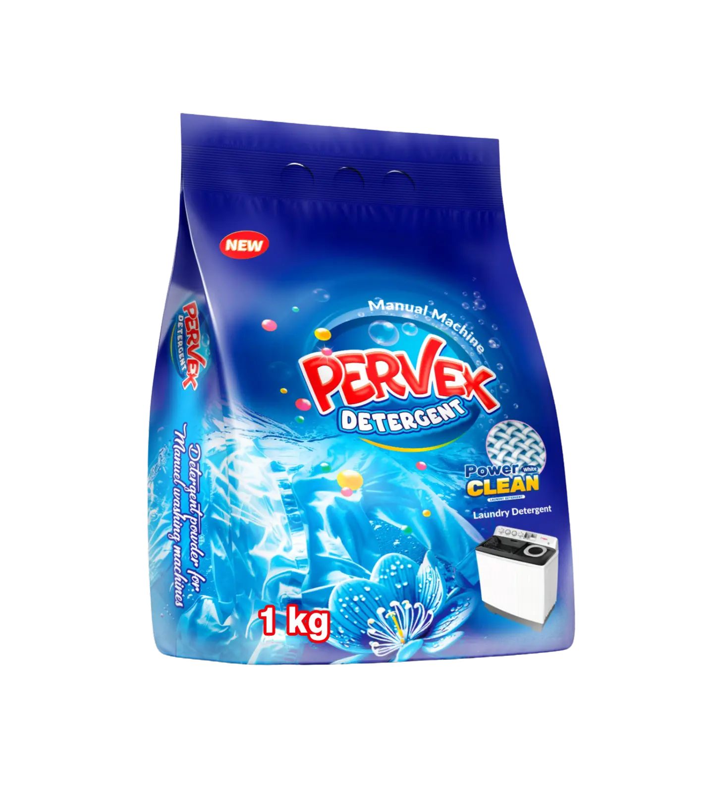 Detergent Powder, Manual, 1 kg